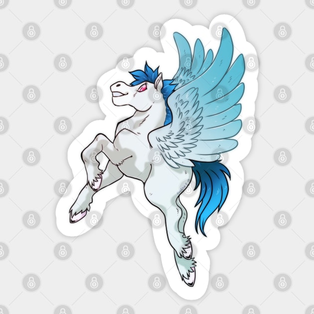 Pegasus Sticker by Grethe_B